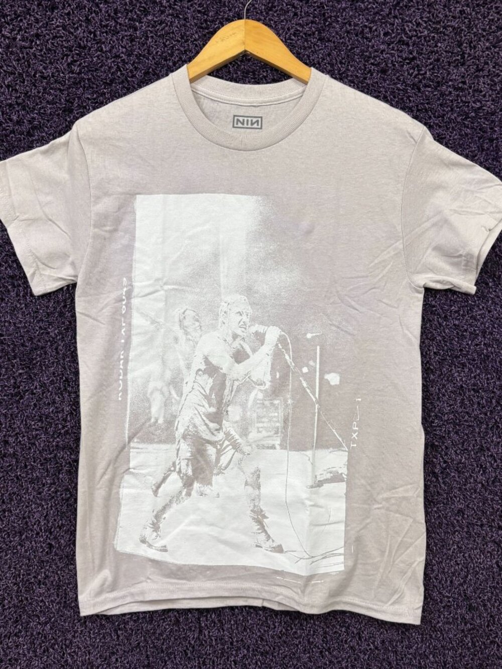 Nine Inch Nails The Self Destruct 1994 Tour Poster T-Shirt S